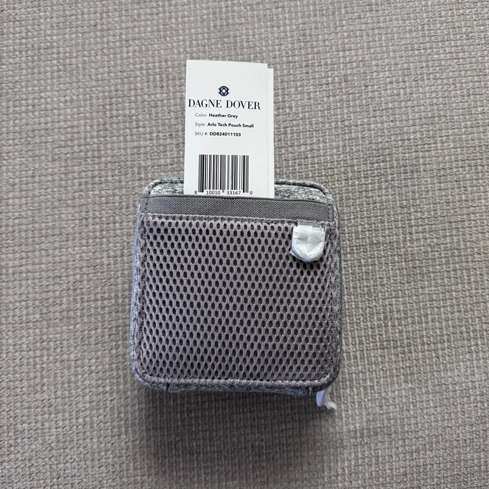 Dagne Dover Arlo Gray Tech Organizer Case for Cables & Earbuds - Picture 3 of 7